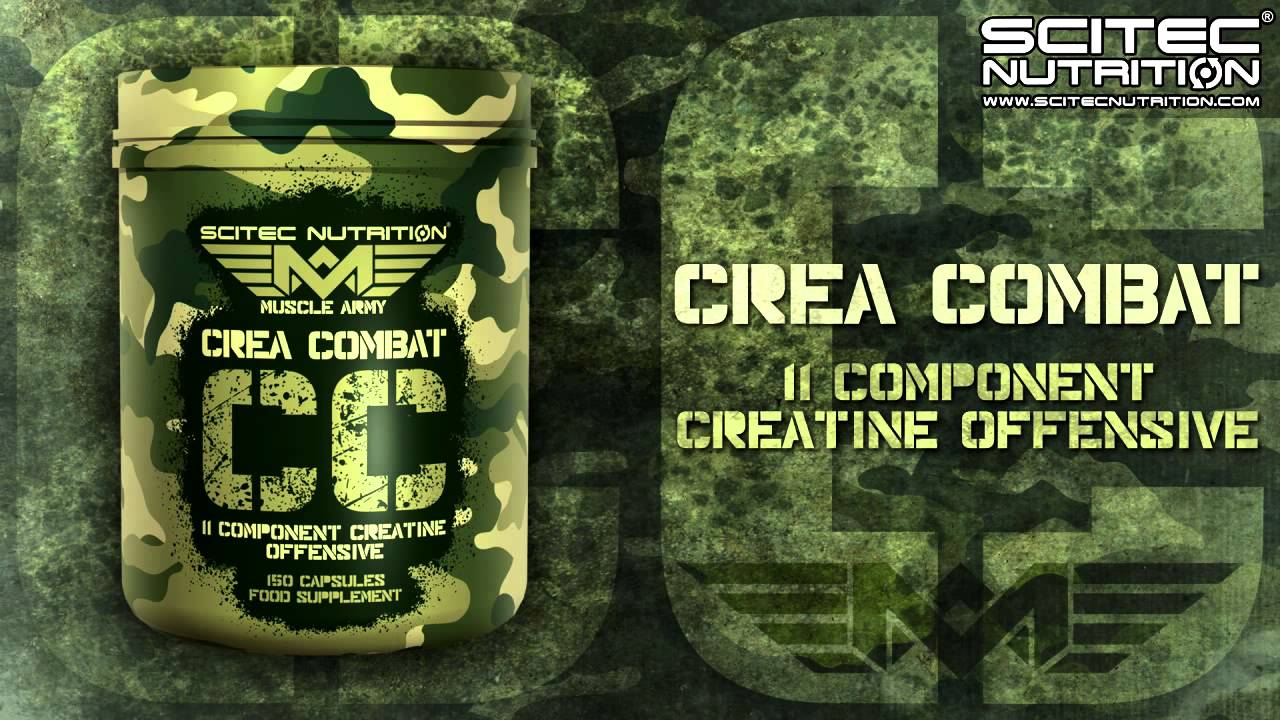 Супер потентна креатинова матрица Crea Combat  от серията Muscle Army